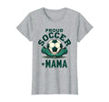 Proud Soccer Mama Soccer Moms T-Shirt - Custom Art Print Men Women - T-Shirt, Sweatshirt, Hoodie