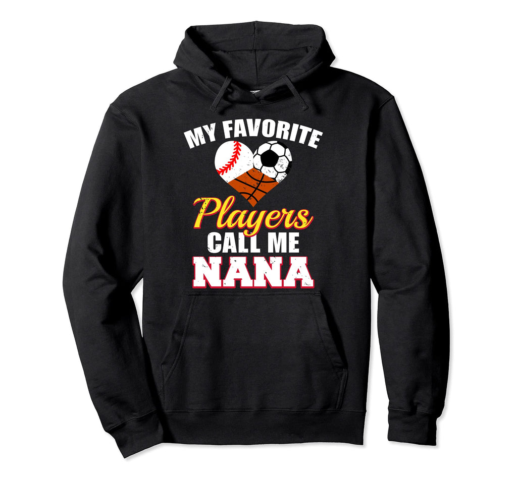 My Favorite Players Baseball Soccer Hoodie - Streetwear Style for Adults - T-Shirt, Sweatshirt, Hoodie