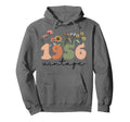 70 Years Old 1956 70Th Birthday Wildflower Hoodie - Streetwear Style Unisex - T-Shirt, Sweatshirt, Hoodie