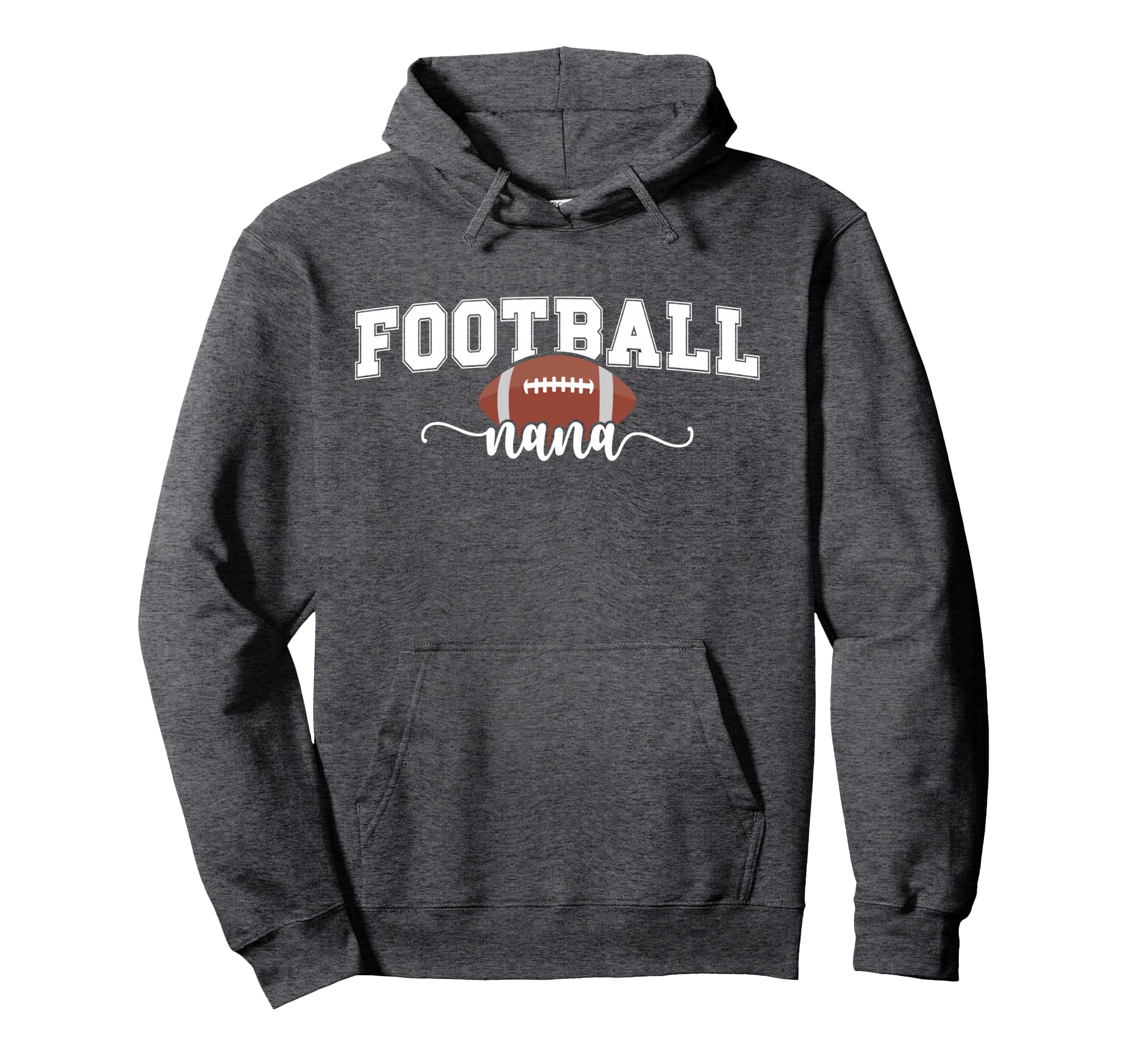 Football Nana Grandma Proud Nana Football Hoodie - Unique Graphic Unisex - T-Shirt, Sweatshirt, Hoodie