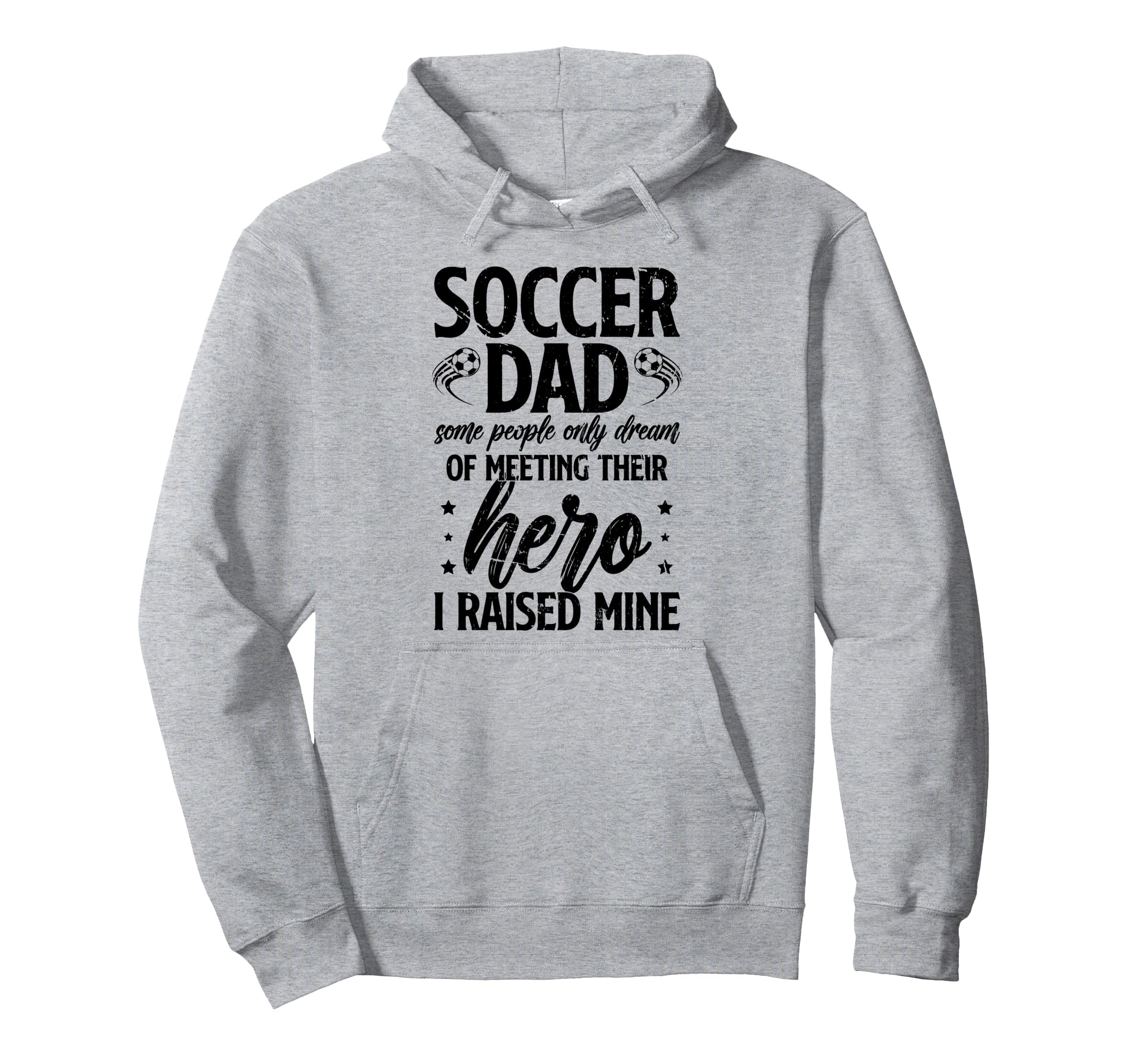 Proud Soccer Dad Soccer Player Father Hoodie - Custom Art Print for Adults - T-Shirt, Sweatshirt, Hoodie