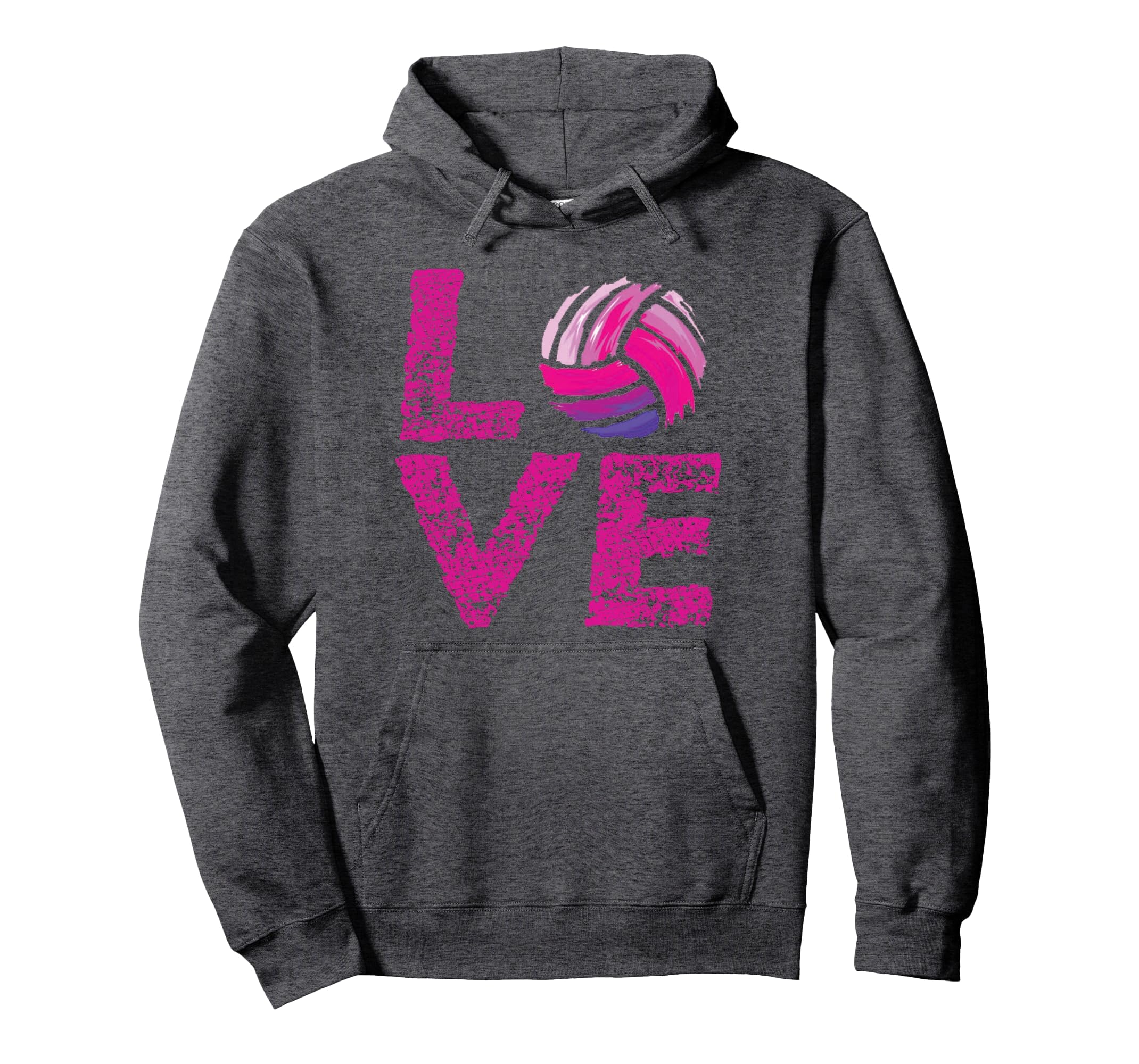 Volleyball Teen Love Volleyball Hoodie - Fun Novelty Design for Adults - T-Shirt, Sweatshirt, Hoodie
