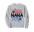 Nana Birthday Spider Grandma Sweatshirt - Casual Everyday Wear Men Women - T-Shirt, Sweatshirt, Hoodie