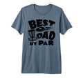 Best Dad Par Disc Golf Player Fathers T-Shirt - Custom Art Print Men Women - T-Shirt, Sweatshirt, Hoodie