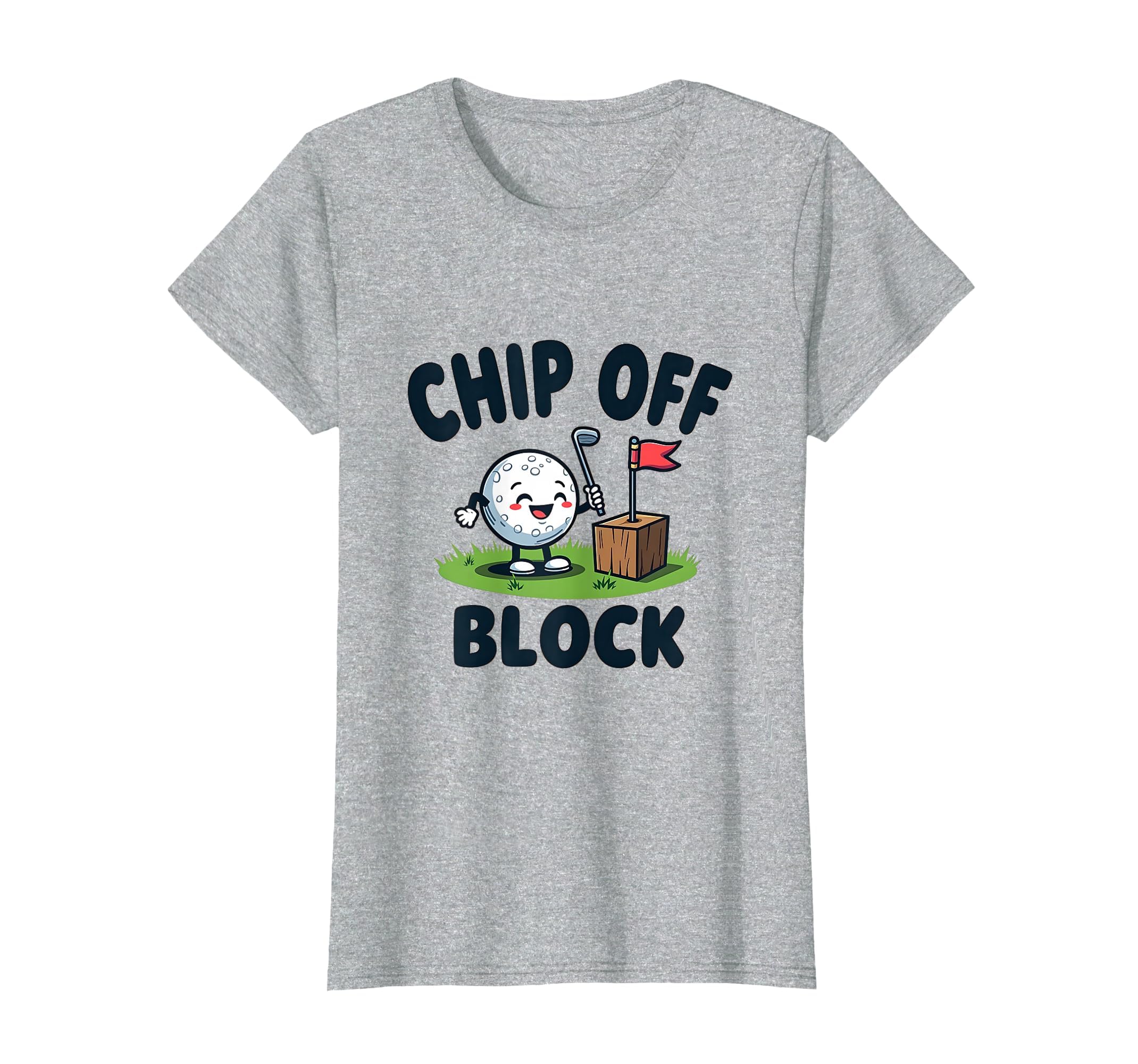 Chip Off Block Funny Golf Dad T-Shirt - Aesthetic Graphic Unisex - T-Shirt, Sweatshirt, Hoodie