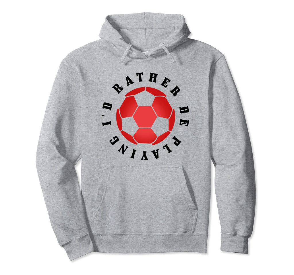 Soccer Player Ball Soccer Hoodie - Fun Novelty Design for Adults - T-Shirt, Sweatshirt, Hoodie