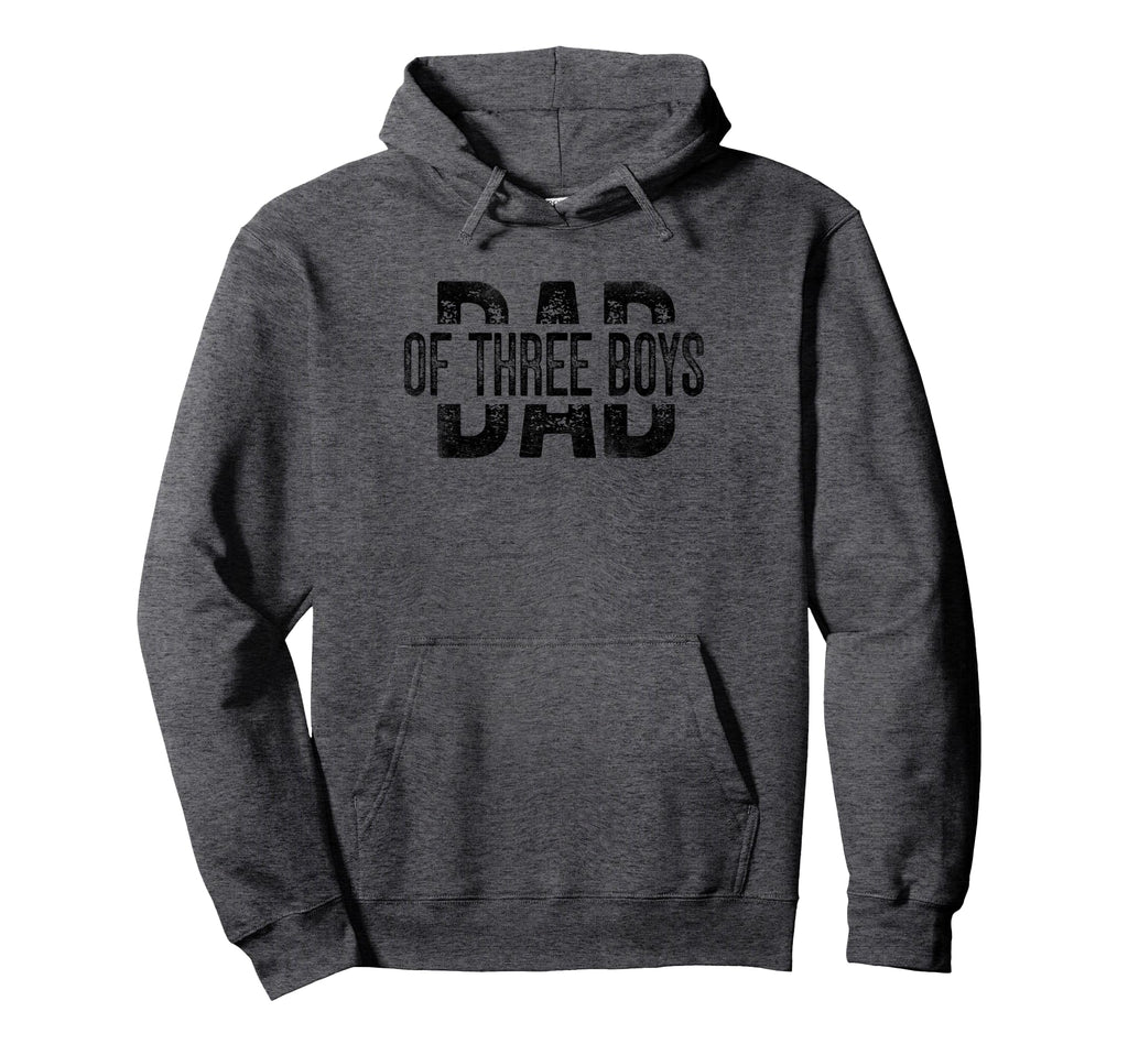Dad Three Gifts Daddy 3 Sons Fathers Day Hoodie - Custom Art Print Unisex - T-Shirt, Sweatshirt, Hoodie
