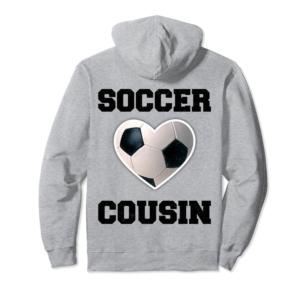 Soccer Cousin Family Matching Sport Soccer Hoodie - Unique Graphic Unisex - T-Shirt, Sweatshirt, Hoodie