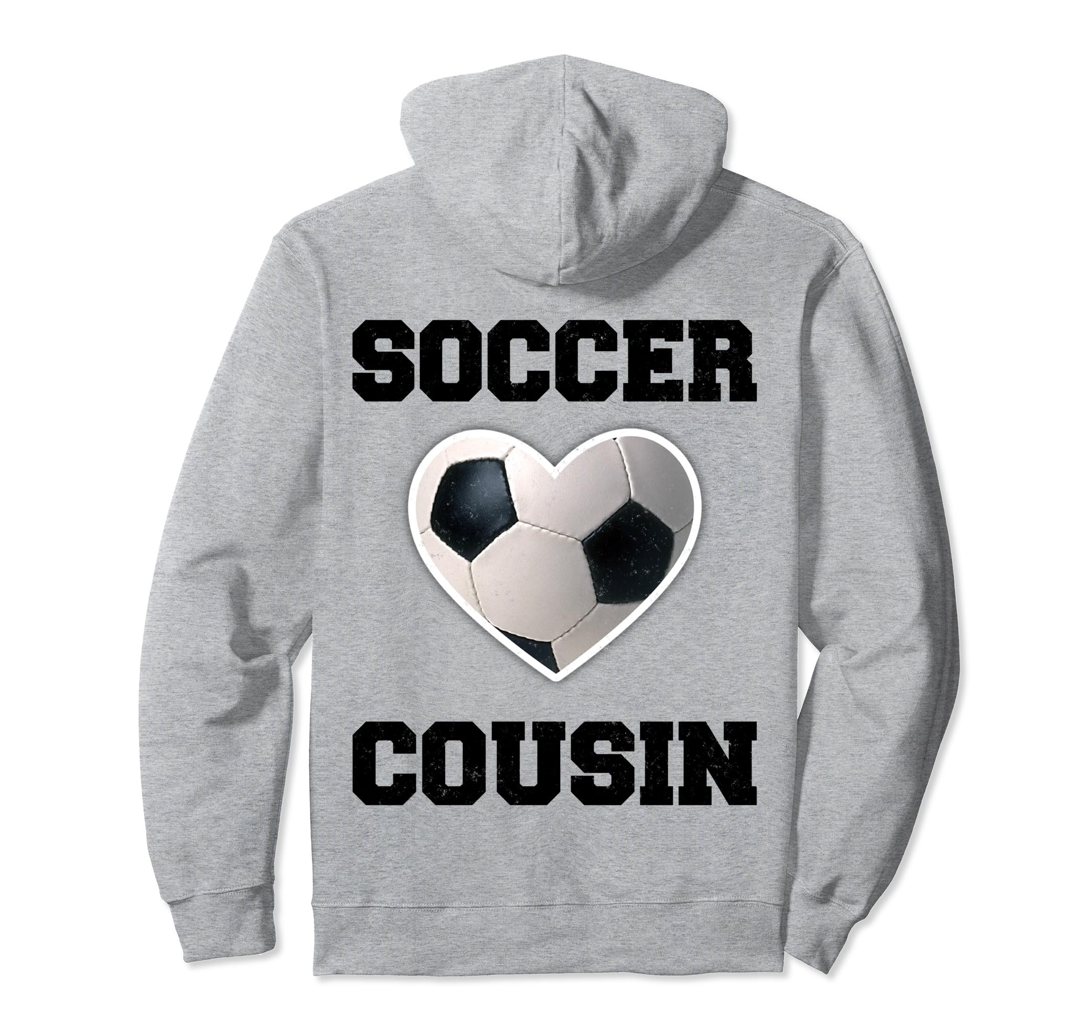 Soccer Cousin Family Matching Sport Soccer Hoodie - Unique Graphic Unisex - T-Shirt, Sweatshirt, Hoodie