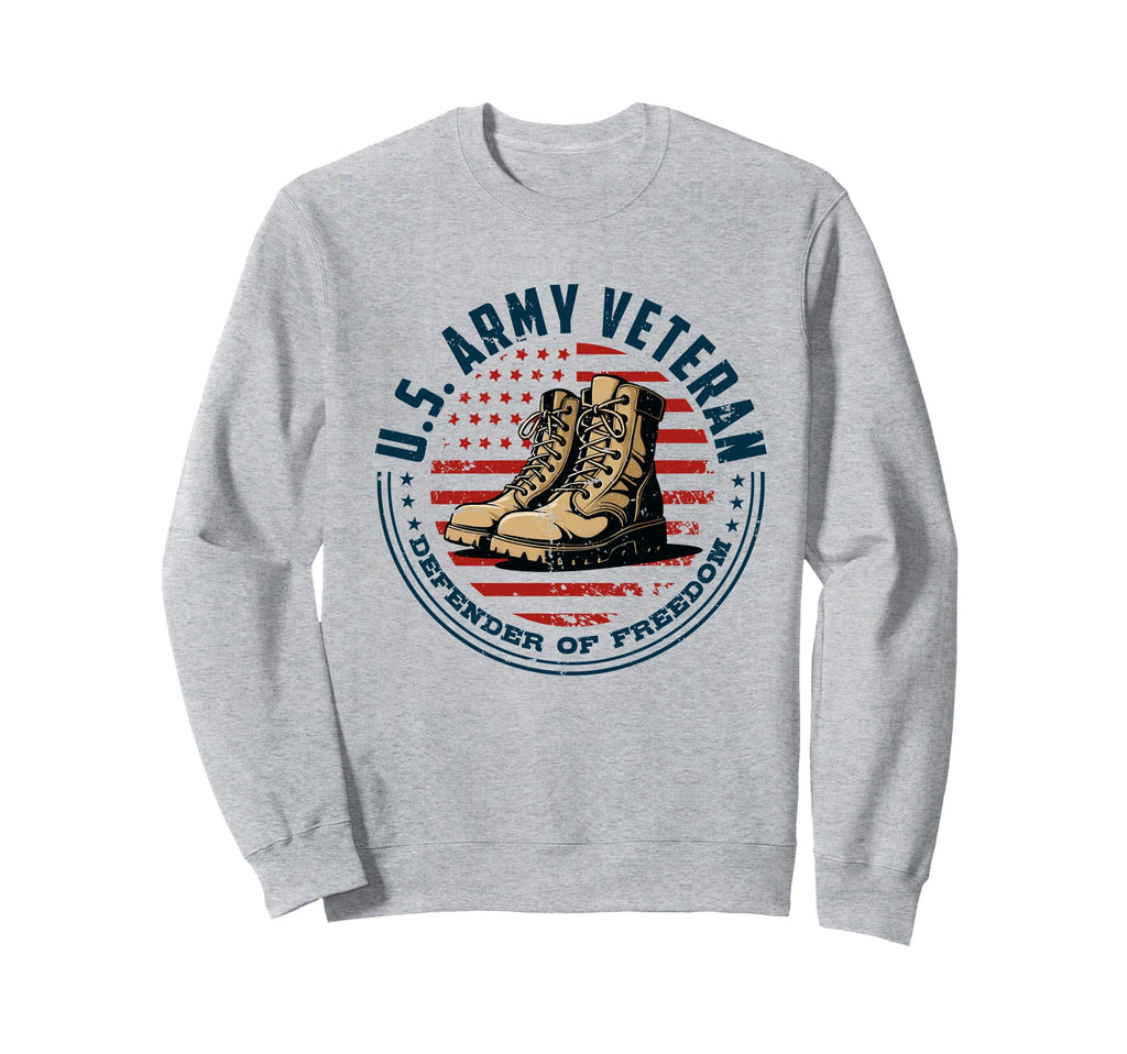 Us Army Veteran Dad Veteran Sweatshirt - Novelty Apparel Unisex - T-Shirt, Sweatshirt, Hoodie