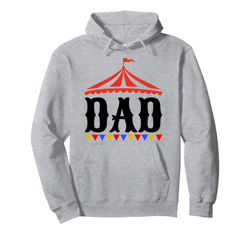 Circus Dad Birthday Carnival Family Hoodie - Aesthetic Graphic Men Women - T-Shirt, Sweatshirt, Hoodie