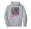 Kitty Funny Mom And Dad Gift Kitten Lady Hoodie - Aesthetic Graphic Unisex - T-Shirt, Sweatshirt, Hoodie