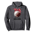 Busy Raising Ballers Volleyball Hoodie - Novelty Apparel for Adults - T-Shirt, Sweatshirt, Hoodie