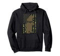 Papa Bear Fathers Day Camouflage Usa Hoodie - Fun Novelty Design Men Women - T-Shirt, Sweatshirt, Hoodie