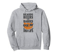 Beard Lover Bearded Dad Ginger Beard Hoodie - Graphic Print for Adults - T-Shirt, Sweatshirt, Hoodie