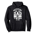 Dad Twins 2021 Hoodie - Novelty Apparel Unisex - T-Shirt, Sweatshirt, Hoodie