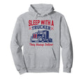 Funny Trucker Dad Birthday From Wife Hoodie - Custom Art Print Men Women - T-Shirt, Sweatshirt, Hoodie