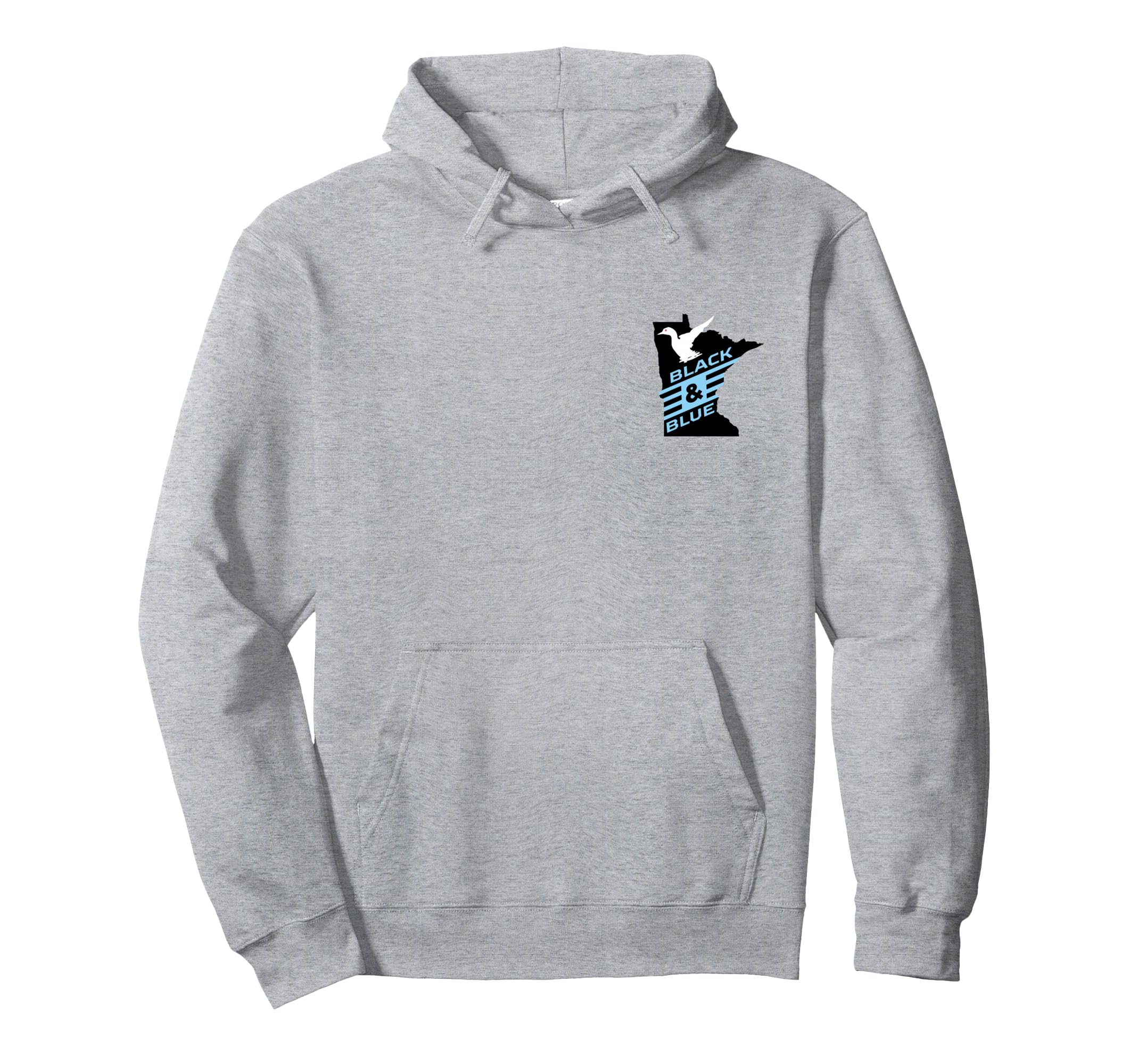 Minnesota Soccer Loon Black Blue Hoodie - Trendy Graphic Men Women - T-Shirt, Sweatshirt, Hoodie