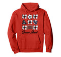 Soccer Aunt Bow Soccer Mom Mommy Mothers Hoodie - Custom Art Print Unisex - T-Shirt, Sweatshirt, Hoodie