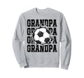 Soccer Grandpa Cracked Wall Sweatshirt - Casual Everyday Wear for Adults - T-Shirt, Sweatshirt, Hoodie