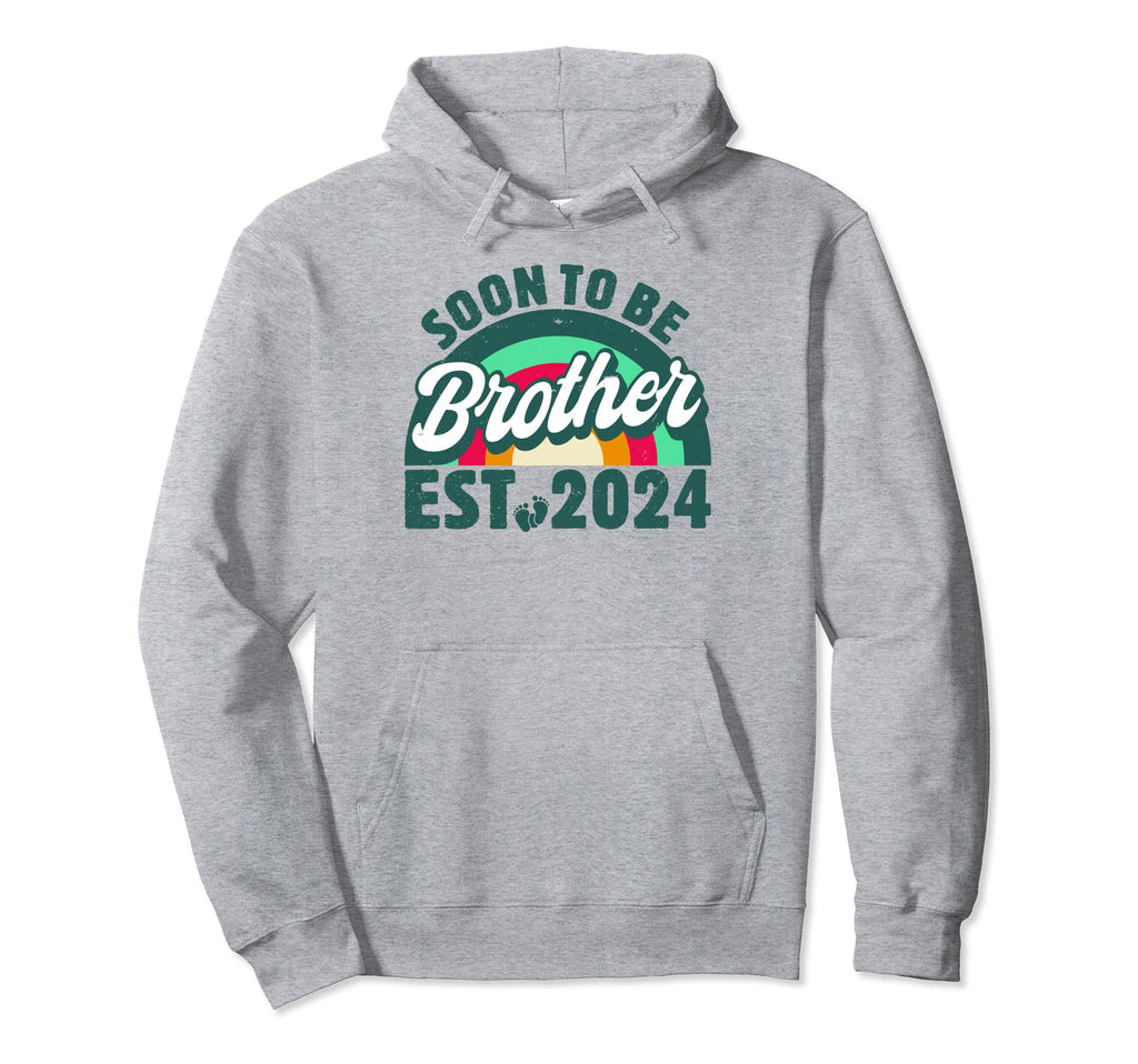 Soon To Be Brother 2024 First Time Hoodie - Streetwear Style for Adults - T-Shirt, Sweatshirt, Hoodie