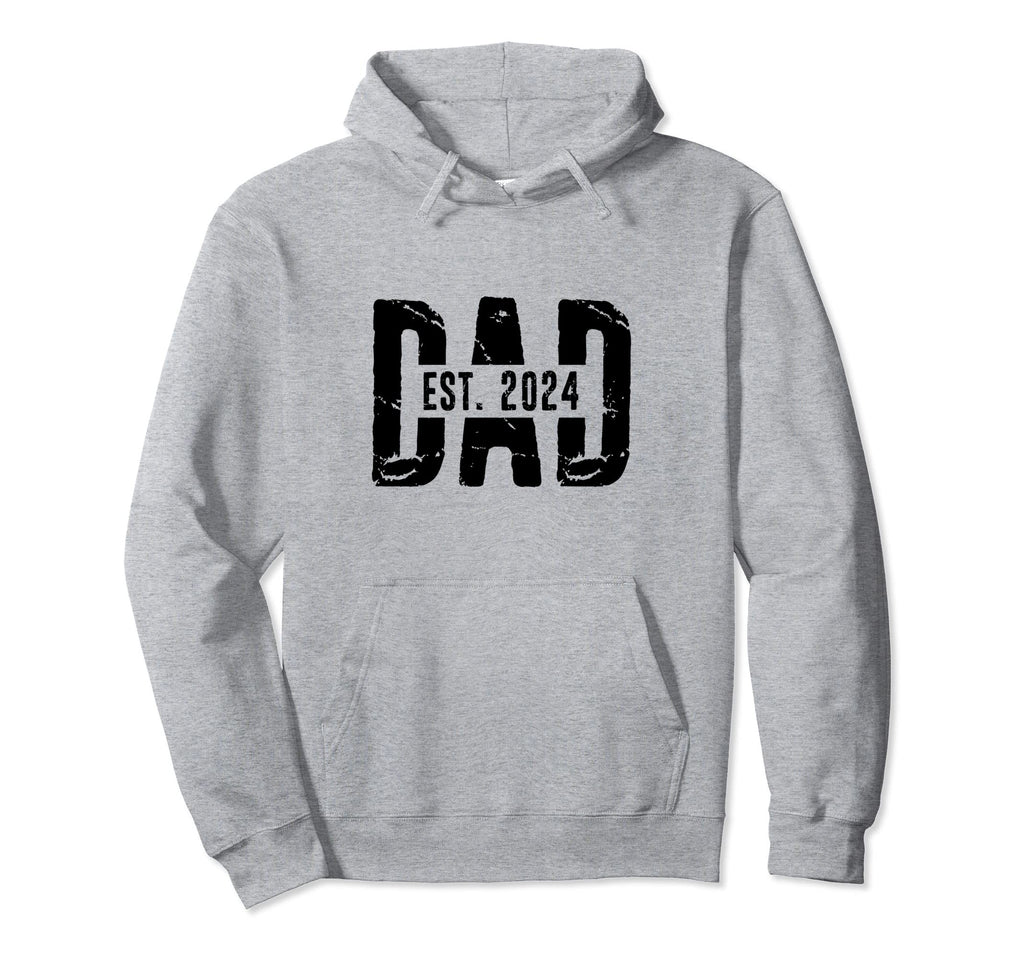 Dad Est 2024 Gift Dad Father To Be 2024 Hoodie - Unique Graphic for Adults - T-Shirt, Sweatshirt, Hoodie