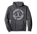 Support Your Local Hookers Fisherman Fish Hoodie - Minimalist Print Unisex - T-Shirt, Sweatshirt, Hoodie