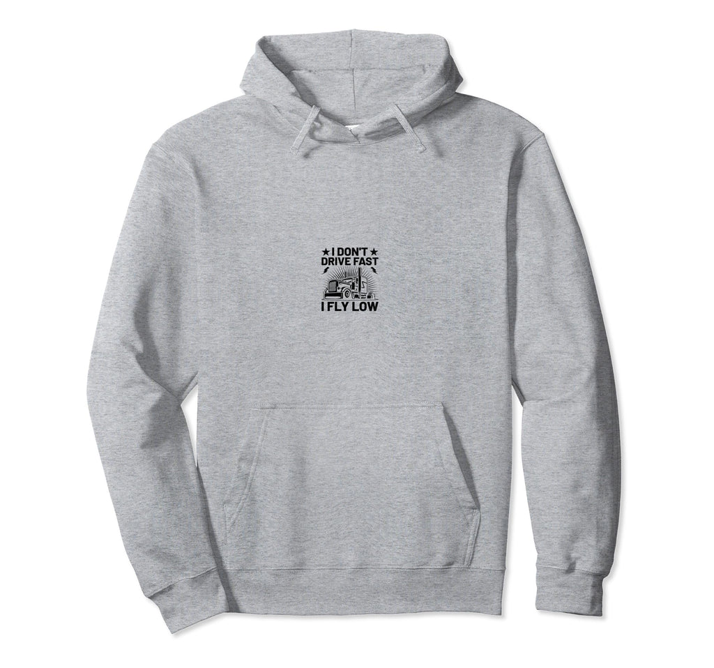 Trucker Driving Dad Trucker Father Truck Hoodie - Unique Graphic Unisex - T-Shirt, Sweatshirt, Hoodie