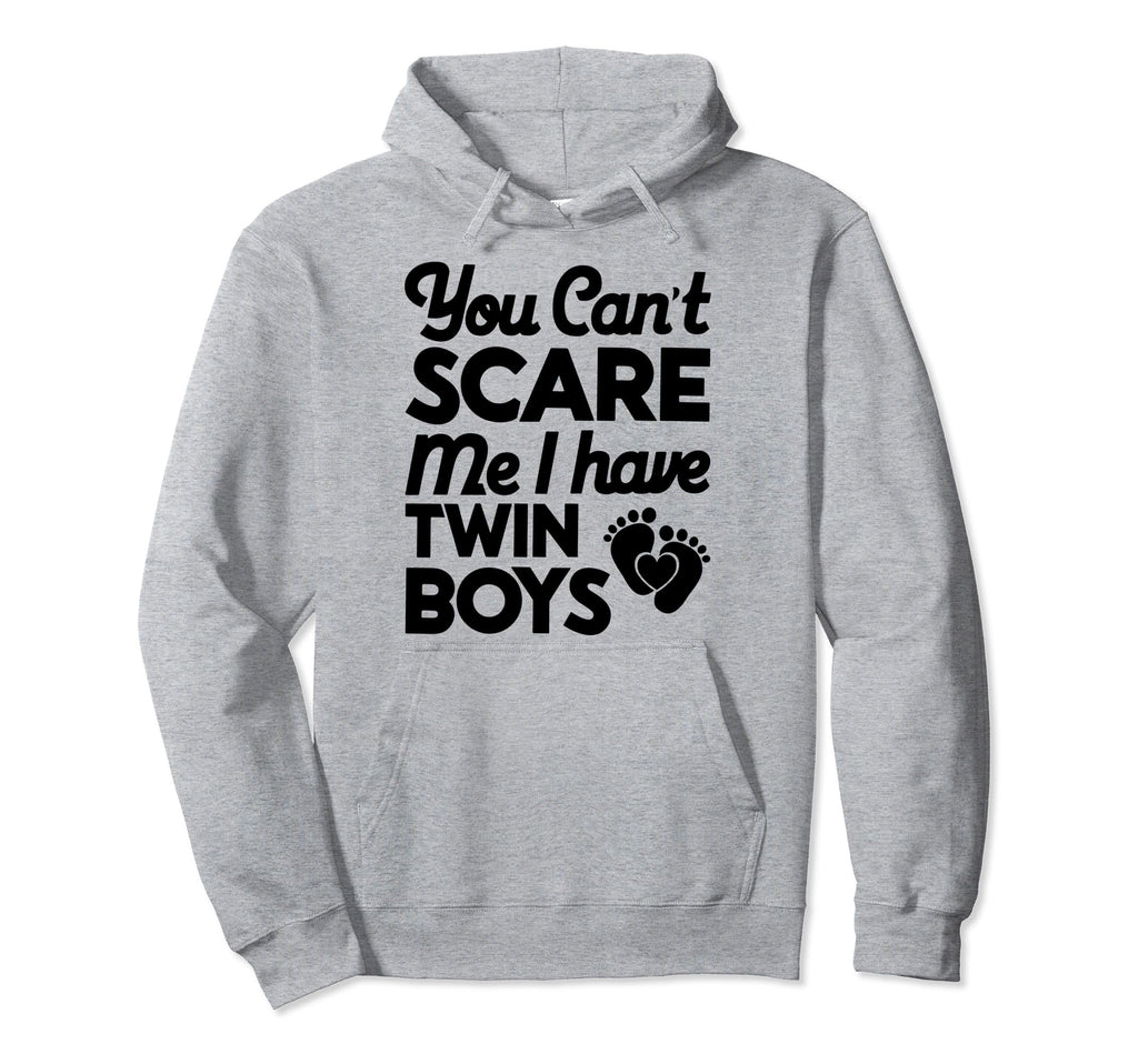 Cant Scaretwin Dad Funny Daddy Fathers Hoodie - Novelty Apparel Men Women - T-Shirt, Sweatshirt, Hoodie