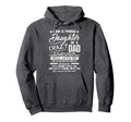 I Am Proud Daughter Crazy Dad Daughter Hoodie - Trendy Graphic Men Women - T-Shirt, Sweatshirt, Hoodie