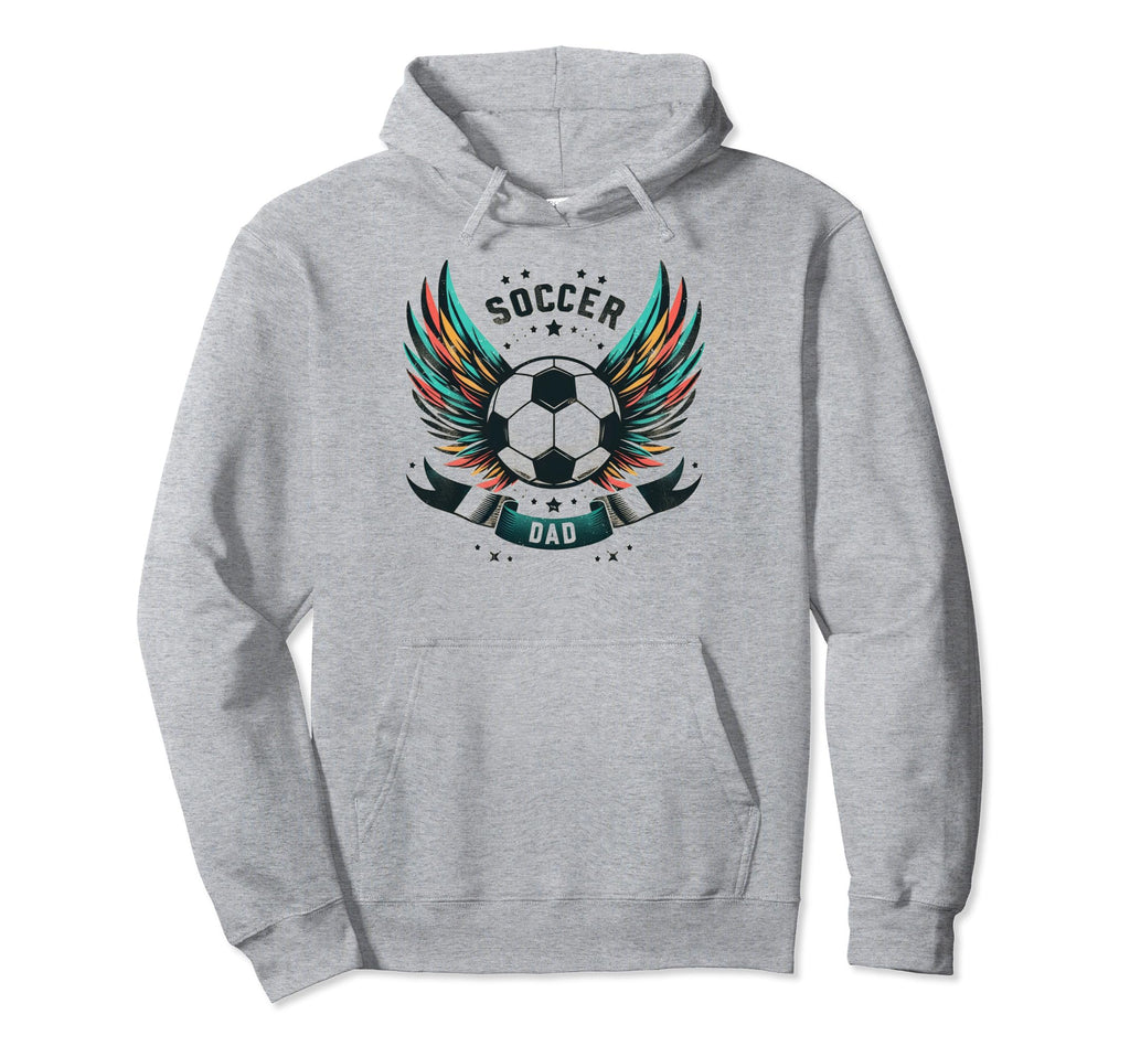 Soccer Dad Family Matching Dad Fathers Hoodie - Fun Novelty Design Unisex - T-Shirt, Sweatshirt, Hoodie