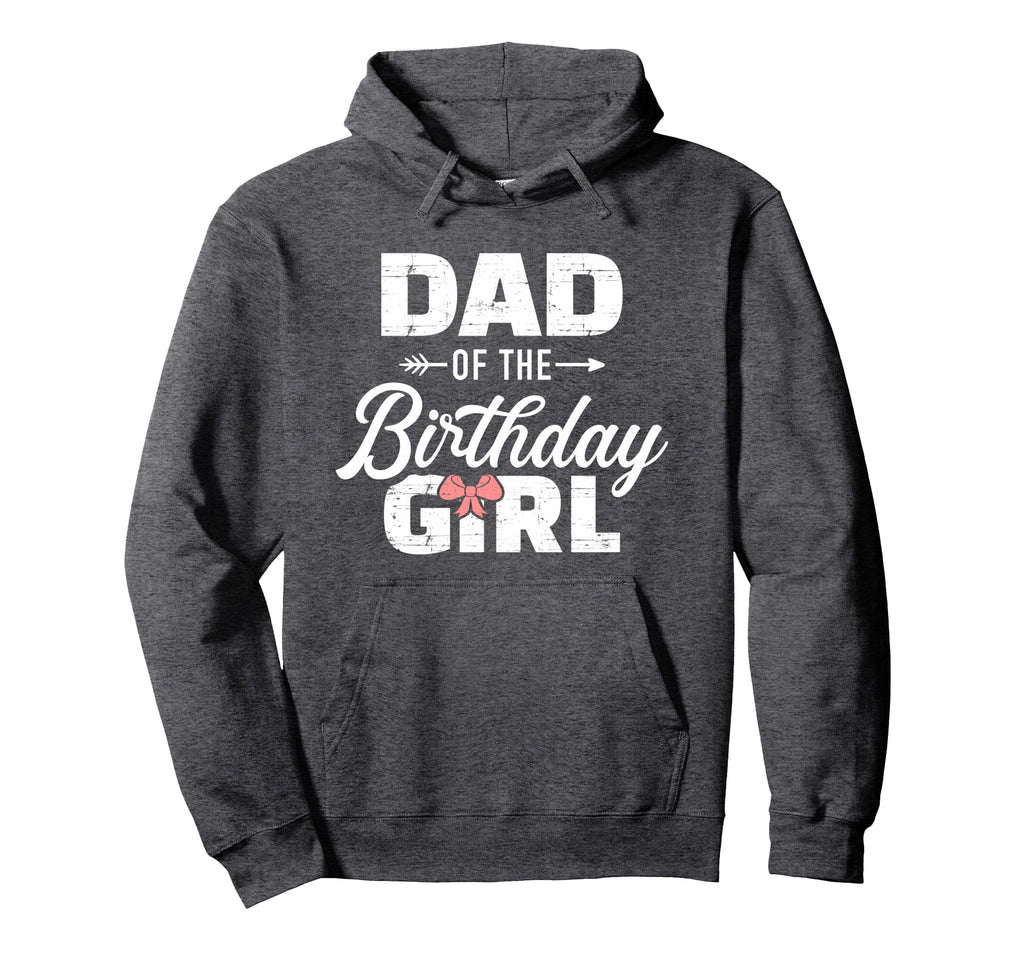 Dad Birthday Daughter Matching Family Hoodie - Minimalist Print for Adults - T-Shirt, Sweatshirt, Hoodie