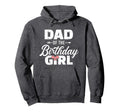 Dad Birthday Daughter Matching Family Hoodie - Minimalist Print for Adults - T-Shirt, Sweatshirt, Hoodie
