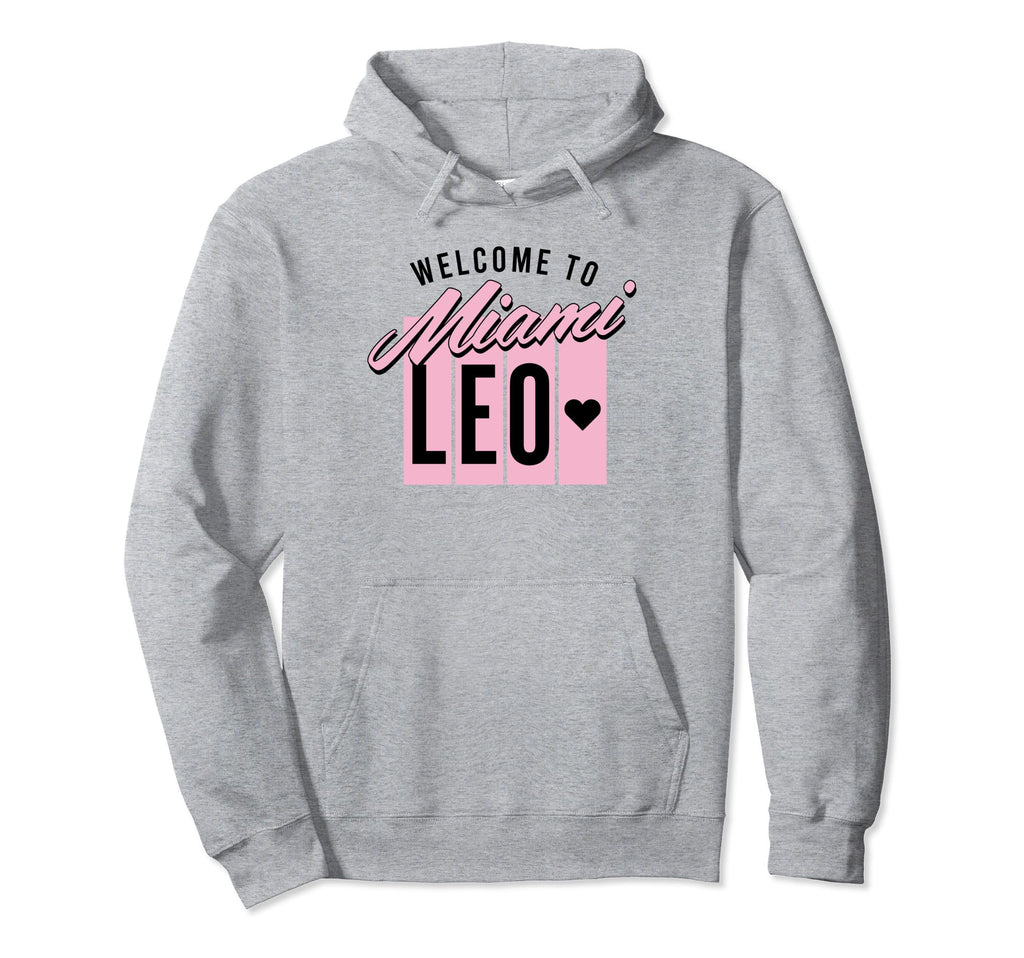 Miami Leo Soccer Fans Related Products Hoodie - Streetwear Style for Adults - T-Shirt, Sweatshirt, Hoodie
