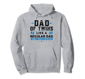 Dad Twins Like Regular Dad Dad Twins Hoodie - Fun Novelty Design Men Women - T-Shirt, Sweatshirt, Hoodie