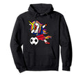 Dabbing Unicorn Liechtenstein Hoodie - Casual Everyday Wear Unisex - T-Shirt, Sweatshirt, Hoodie
