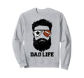 Soccer Football Dad Messy Hair Sweatshirt - Fun Novelty Design Unisex - T-Shirt, Sweatshirt, Hoodie