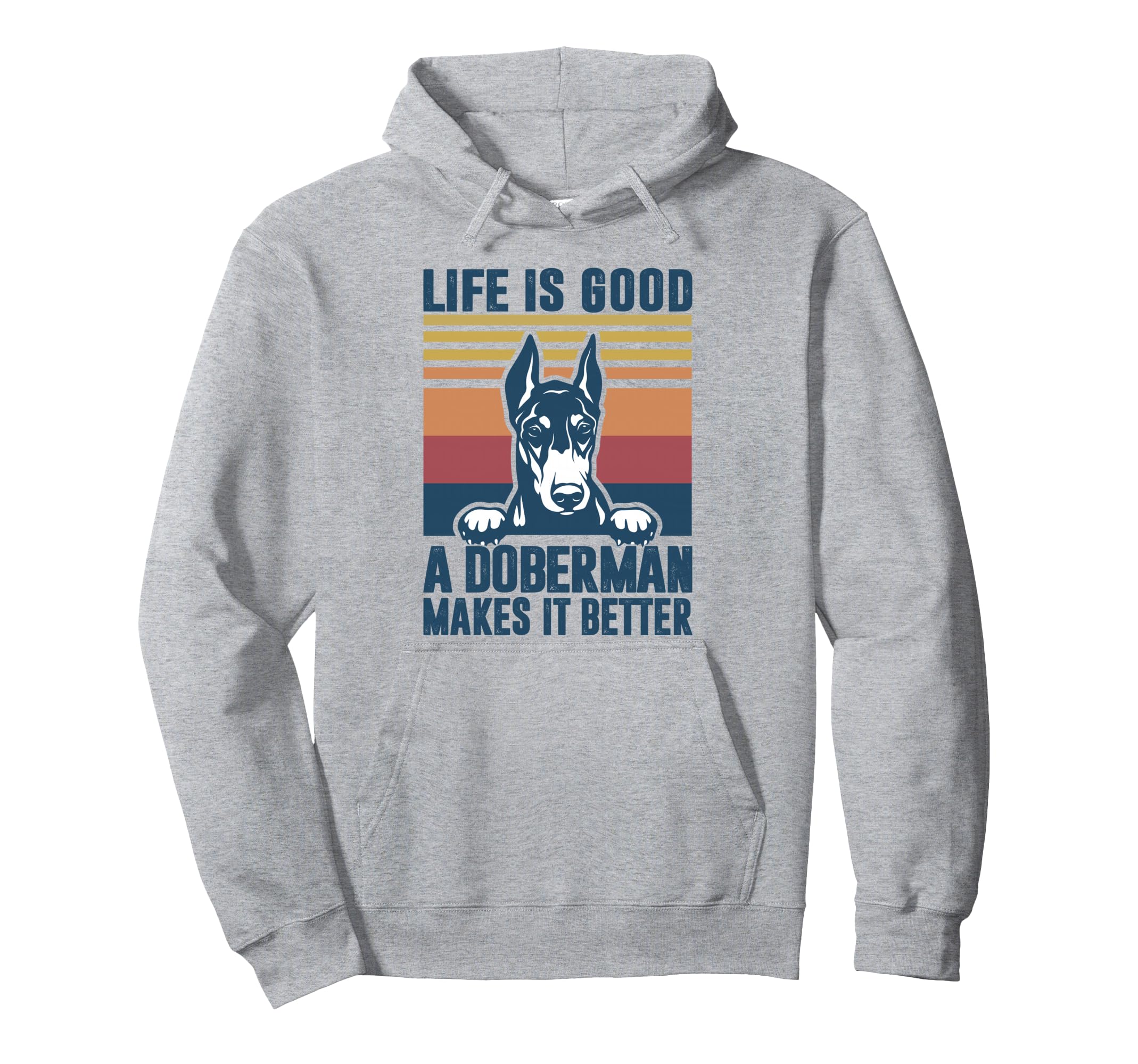 Doberman Gifts Doberman Dog Dad Mom Hoodie - Graphic Print Unisex - T-Shirt, Sweatshirt, Hoodie