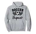 Soccer Papaw Matching Family Soccer Hoodie - Trendy Graphic for Adults - T-Shirt, Sweatshirt, Hoodie