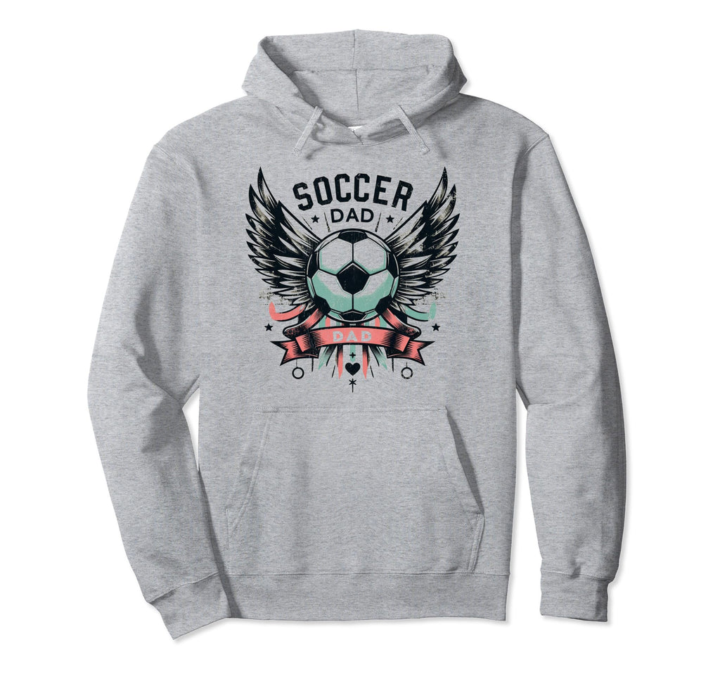 Soccer Dad Family Matching Dad Hoodie - Aesthetic Graphic Men Women - T-Shirt, Sweatshirt, Hoodie