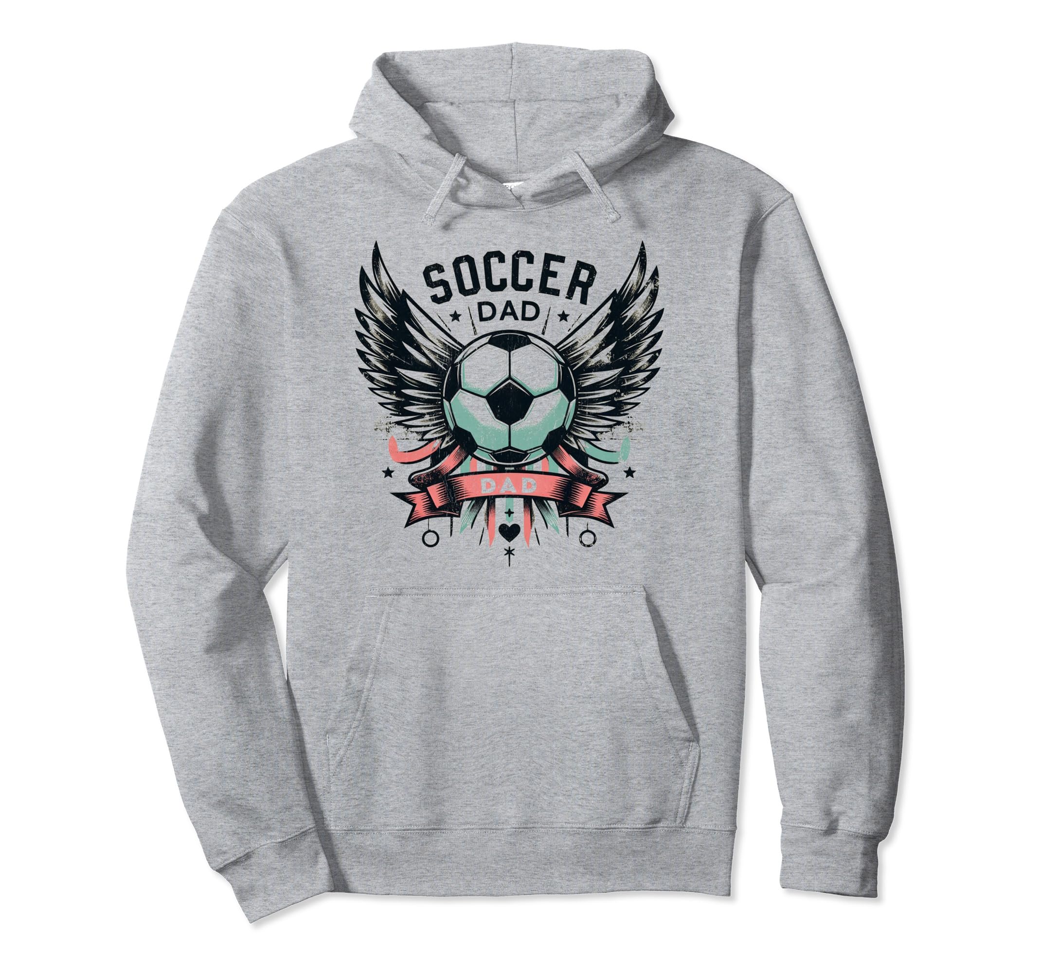 Soccer Dad Family Matching Dad Hoodie - Aesthetic Graphic Men Women - T-Shirt, Sweatshirt, Hoodie