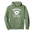 Soccer Grammy Hoodie - Trendy Graphic Unisex - T-Shirt, Sweatshirt, Hoodie
