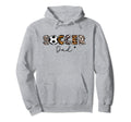 Soccer Dad Leopard Soccer Player Fathers Hoodie - Custom Art Print Unisex - T-Shirt, Sweatshirt, Hoodie