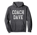 Coach Dave Custom Football Soccer Hoodie - Custom Art Print for Adults - T-Shirt, Sweatshirt, Hoodie