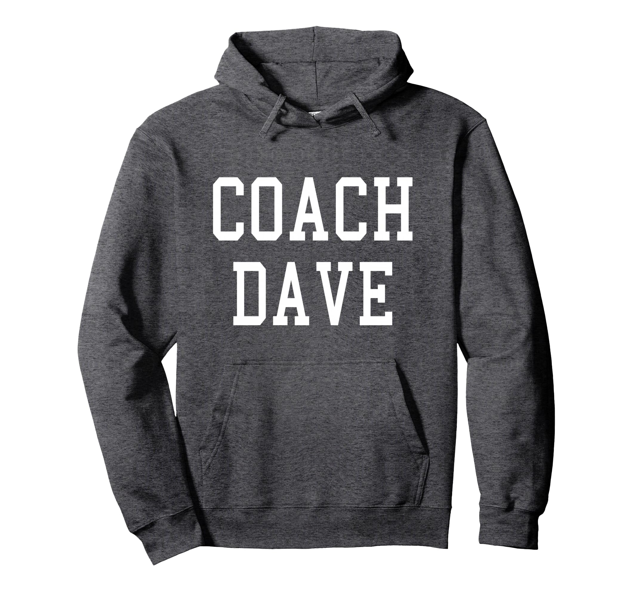 Coach Dave Custom Football Soccer Hoodie - Custom Art Print for Adults - T-Shirt, Sweatshirt, Hoodie
