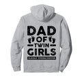 Dad Twin Overachiever Funny Twin Hoodie - Casual Everyday Wear Men Women - T-Shirt, Sweatshirt, Hoodie