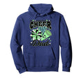 Groovy Cheer Dad Tees Cheerleader Hoodie - Graphic Print for Adults - T-Shirt, Sweatshirt, Hoodie