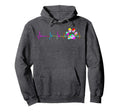 Dog Paw Heartbeat Mom Love Dogs Hoodie - Trendy Graphic Men Women - T-Shirt, Sweatshirt, Hoodie