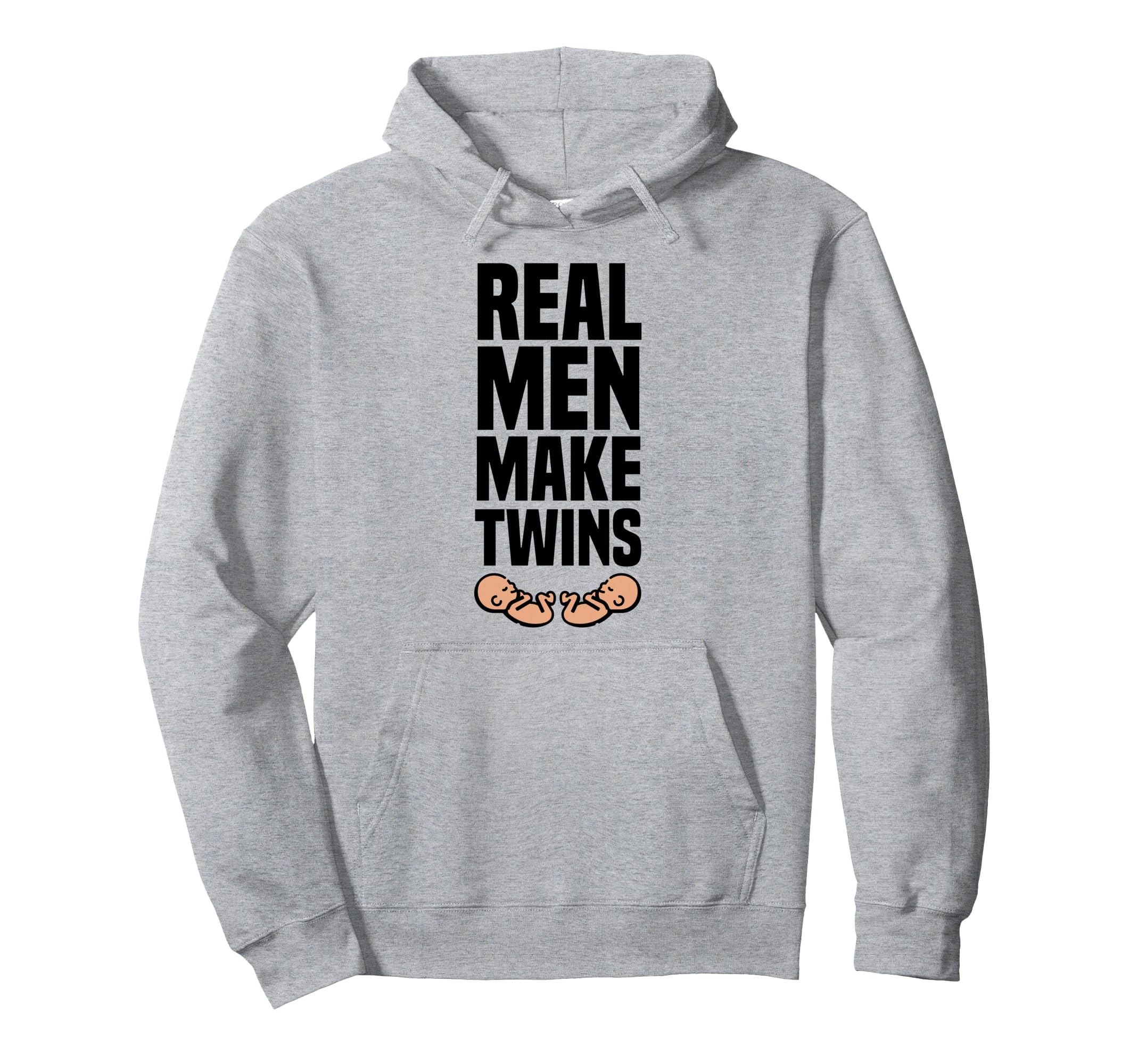 Real Make Twins Dad Twin Father 2 2 Hoodie - Streetwear Style for Adults - T-Shirt, Sweatshirt, Hoodie