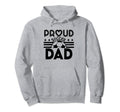 Proud Soccer Dad Father Sport Soccer Hoodie - Minimalist Print Men Women - T-Shirt, Sweatshirt, Hoodie